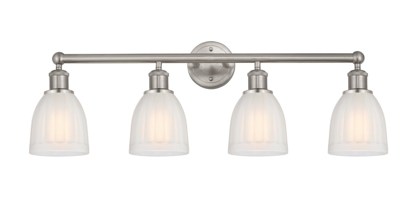 Innovations 616-4W-SN-G441 Four Light Bath Vanity, Brushed Satin Nickel