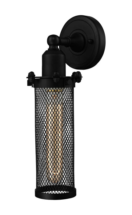 Innovations 900-1W-BK-CE216-BK LED Wall Sconce, Matte Black