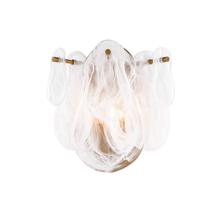 Terracotta Designs W24101-1 One Light Wall Sconce, Antique Brass