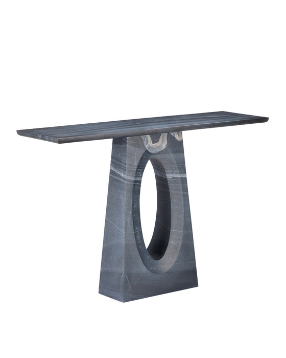 Currey and Company 3000-0258 Console Table, Black