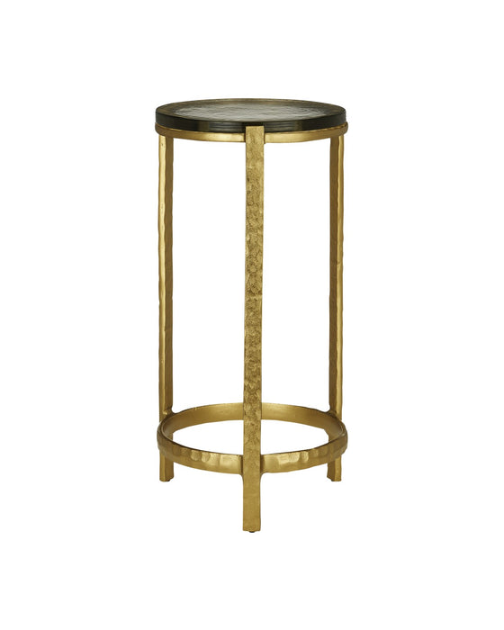Currey and Company 4000-0154 Drinks Table, Gold/Clear