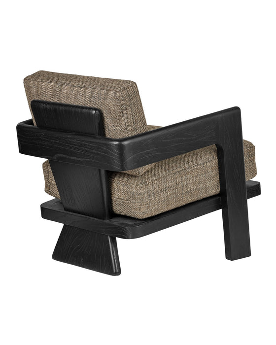 Currey and Company 7000-0752 Chair, Caviar Black