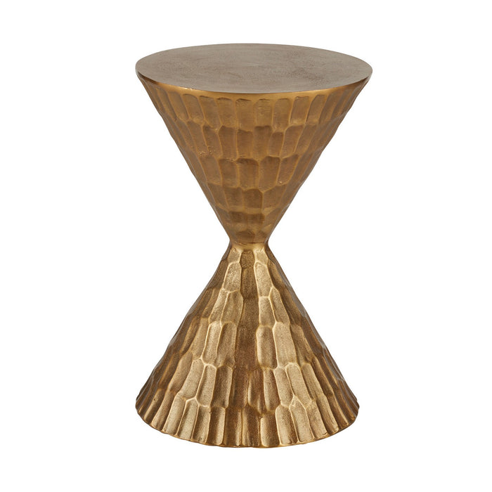 Arteriors FAI13 Accent Table, Antique Brass