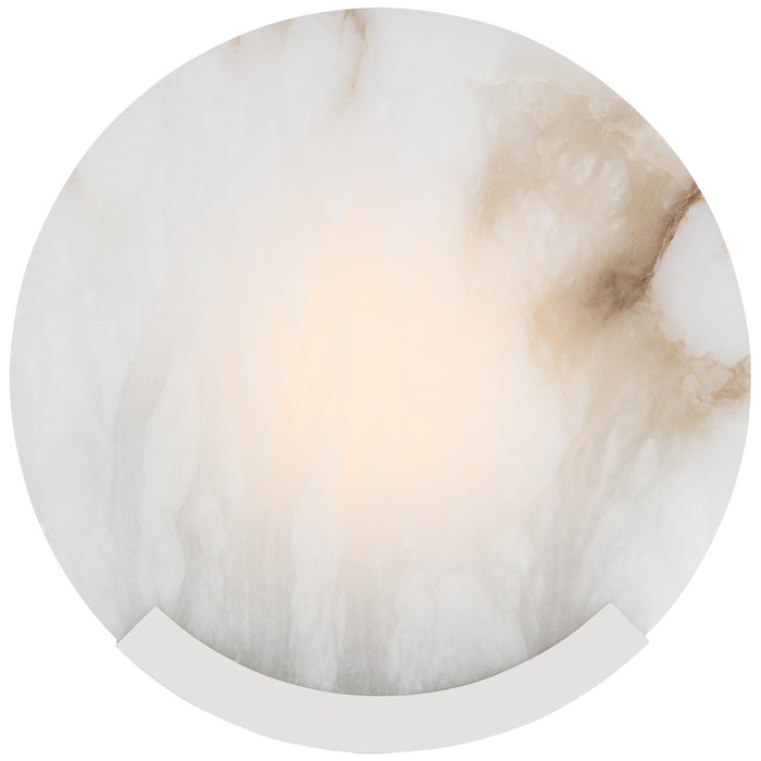 Visual Comfort Signature KW 2020PN-ALB LED Wall Sconce, Polished Nickel