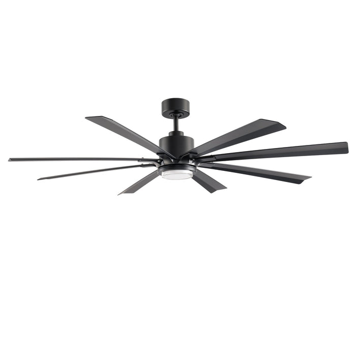 Modern Forms Fans FR-W2403-65L-MB 65" Ceiling Fan, Matte Black