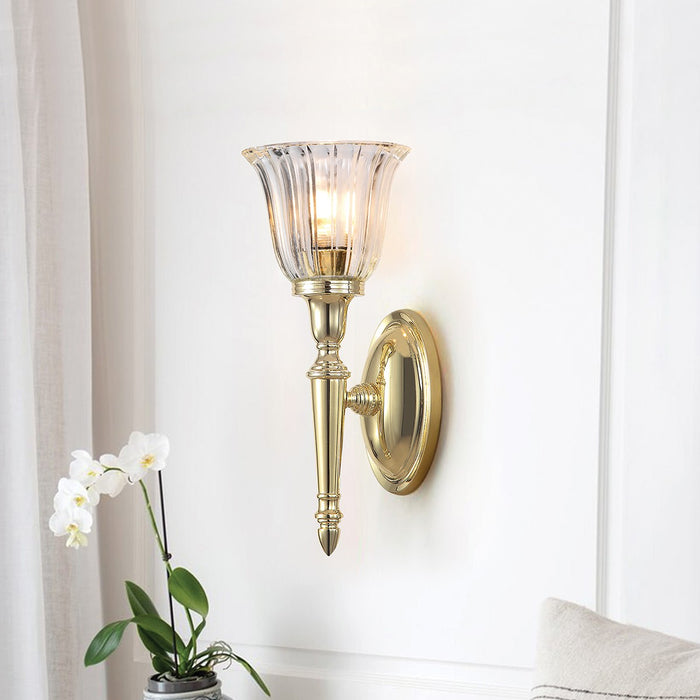 Lucas + McKearn BB-DRYDEN1-PB LED Bath Light, Polished Brass