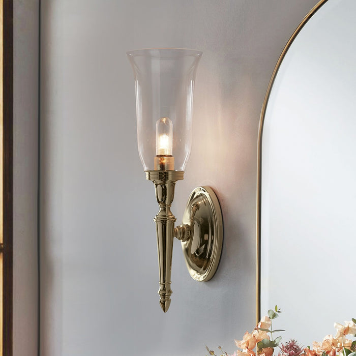Lucas + McKearn BB-DRYDEN2-PB LED Bath Light, Polished Brass