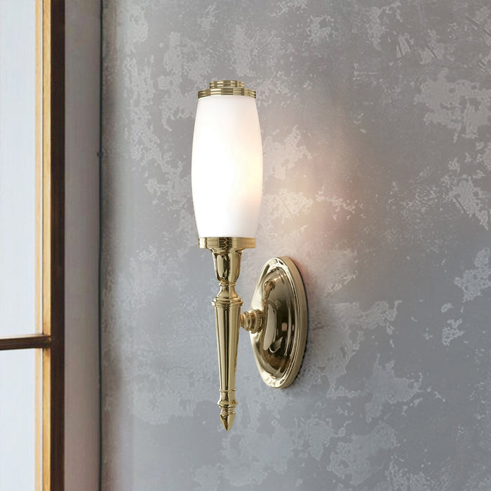 Lucas + McKearn BB-DRYDEN5-PB LED Bath Light, Polished Brass