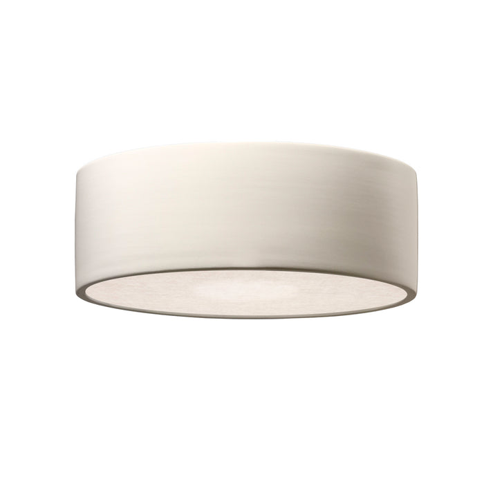 Justice Designs CER-6290-BIS LED Flush-Mount, Bisque