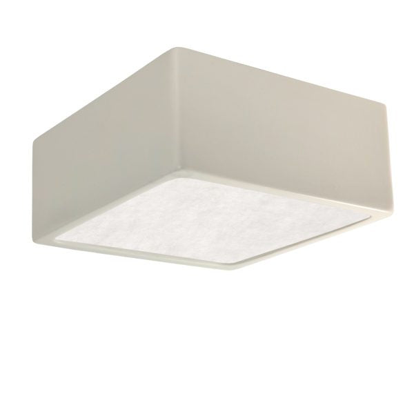 Justice Designs CER-6295-BIS LED Flush-Mount, Bisque