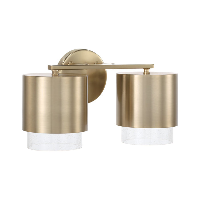 Capital Lighting 153021MA-549 Two Light Vanity, Matte Brass
