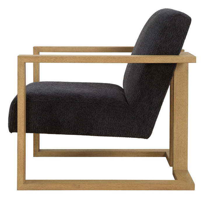 Uttermost 23851 Accent Chair, Solid Wood