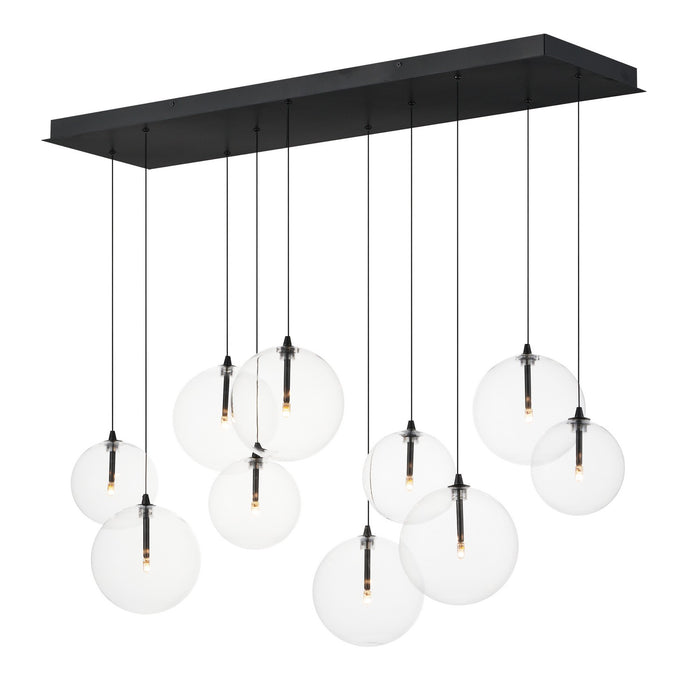 ET2 E25079-18BK LED Pendant, Black