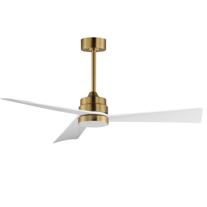 Maxim 88837WTNAB 52" Ceiling Fan, Natural Aged Brass