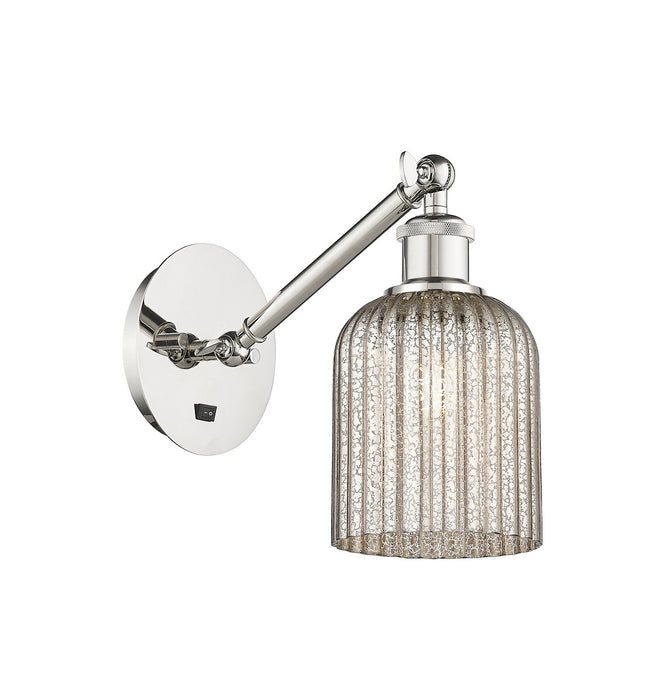 Innovations 317-1W-PN-G559-5ME One Light Wall Sconce, Polished Nickel