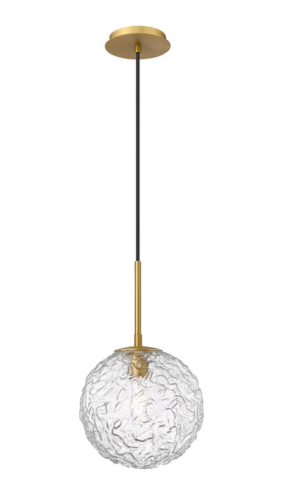 Innovations 321-1P-BB-G320-10CL-BB One Light Mini Pendant, Brushed Brass