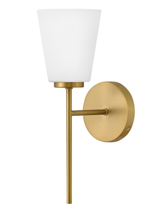 Lark 85420LCB LED Vanity, Lacquered Brass