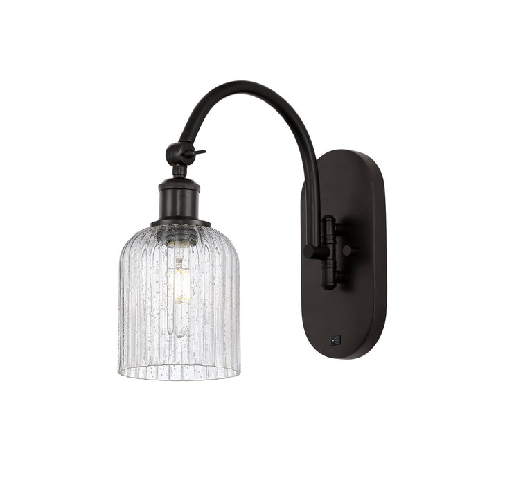 Innovations 518-1W-OB-G559-5SDY One Light Wall Sconce, Oil Rubbed Bronze