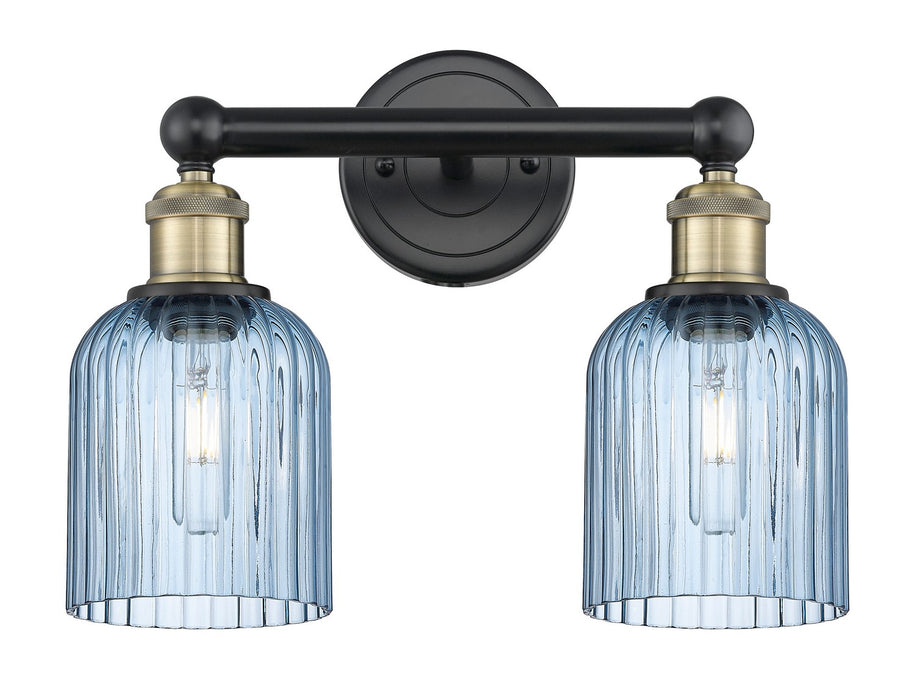 Innovations 616-2W-BAB-G559-5BL Two Light Bath Vanity, Black Antique Brass