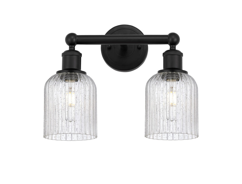 Innovations 616-2W-BK-G559-5SDY Two Light Bath Vanity, Matte Black