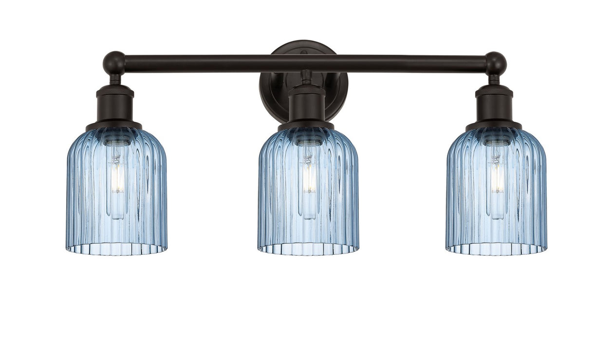 Innovations 616-3W-OB-G559-5BL Three Light Bath Vanity, Oil Rubbed Bronze