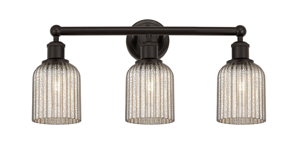 Innovations 616-3W-OB-G559-5ME Three Light Bath Vanity, Oil Rubbed Bronze