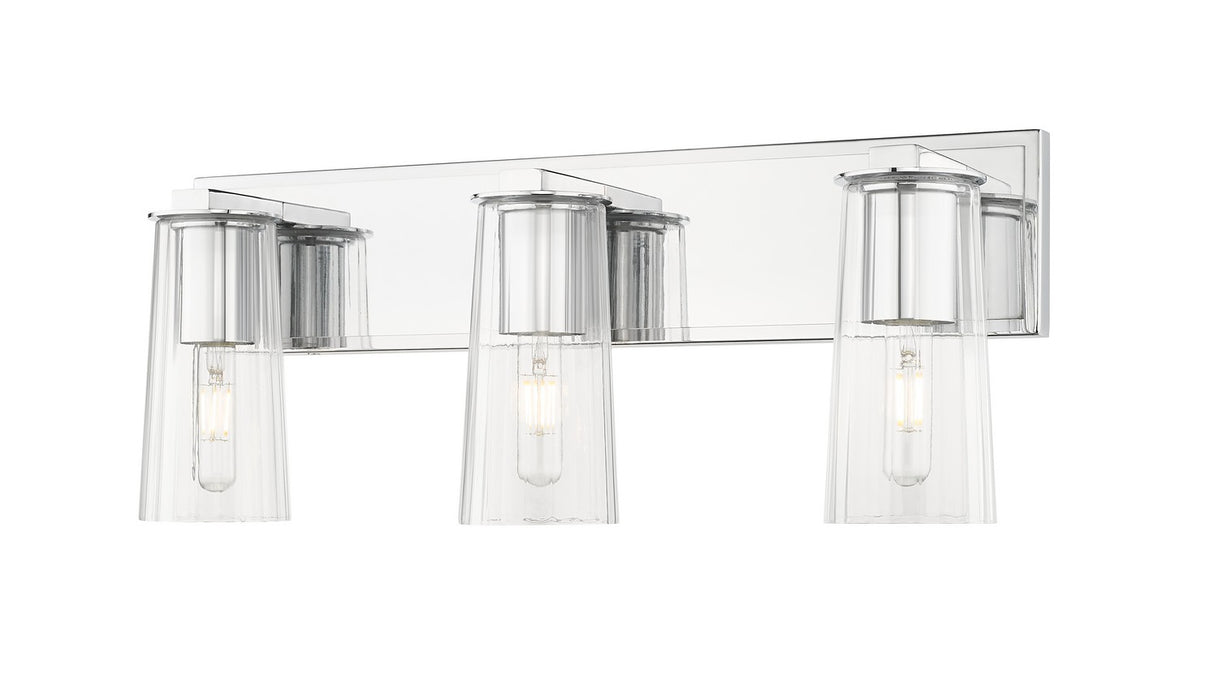Z-Lite 826-3V-CH Three Light Vanity, Chrome