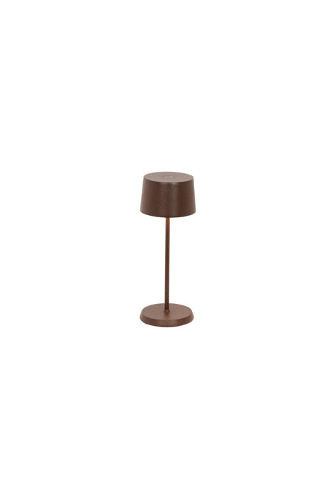 Zafferano LD1840R3 LED Table Lamp, Rust