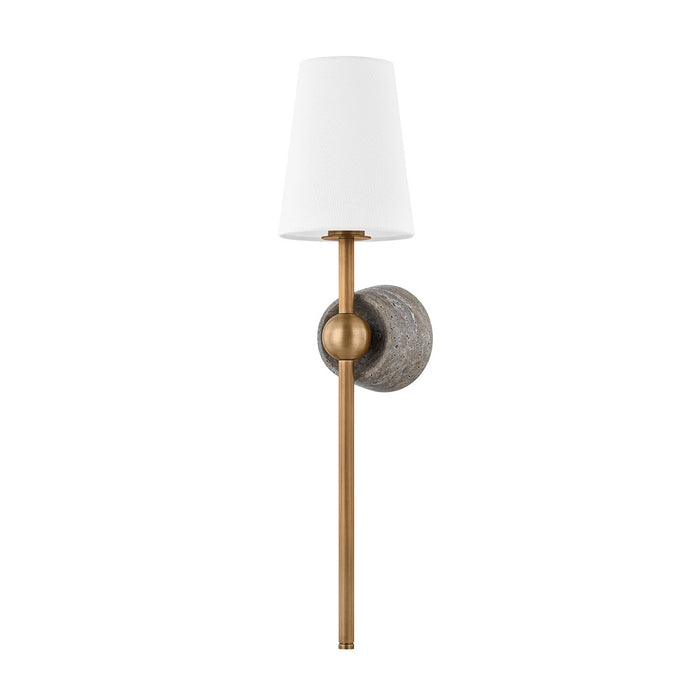 Troy Lighting B2027-PBR One Light Wall Sconce, Patina Brass