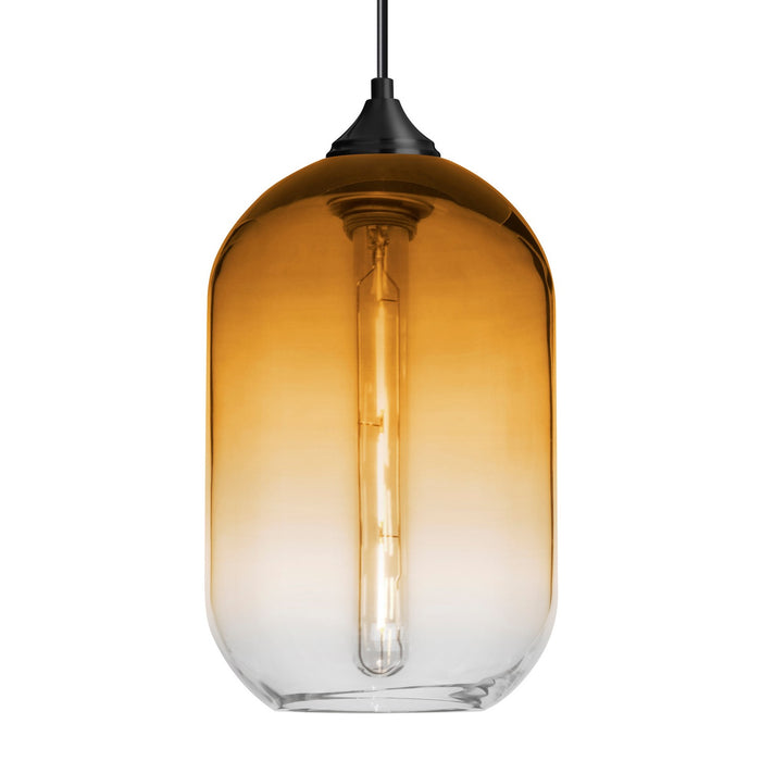 Besa 1JC-OMEGA12AM-EDIL-BK LED Pendant, Black