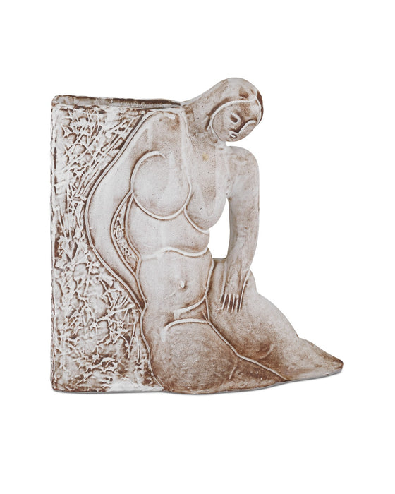 Currey and Company 1200-0926 Vase, Pale Brown