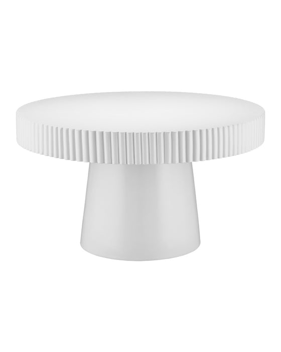 Currey and Company 2000-0042 Cocktail Table, White