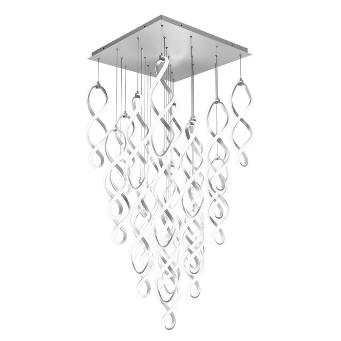 W.A.C. Lighting PD-47825S-CH LED Chandelier, Chrome