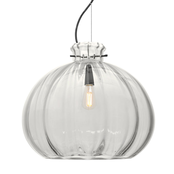 Besa 1KX-464588-EDIL-BK LED Pendant, Black