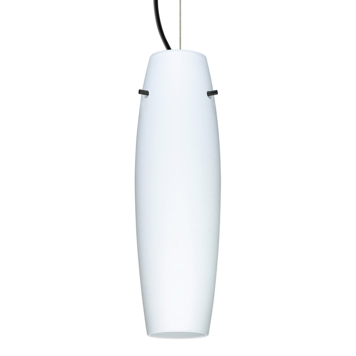 Besa 1KX-489707-LED-BK LED Pendant, Black