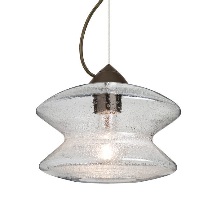 Besa 1KX-ZENCL-EDIL-BR LED Pendant, Bronze