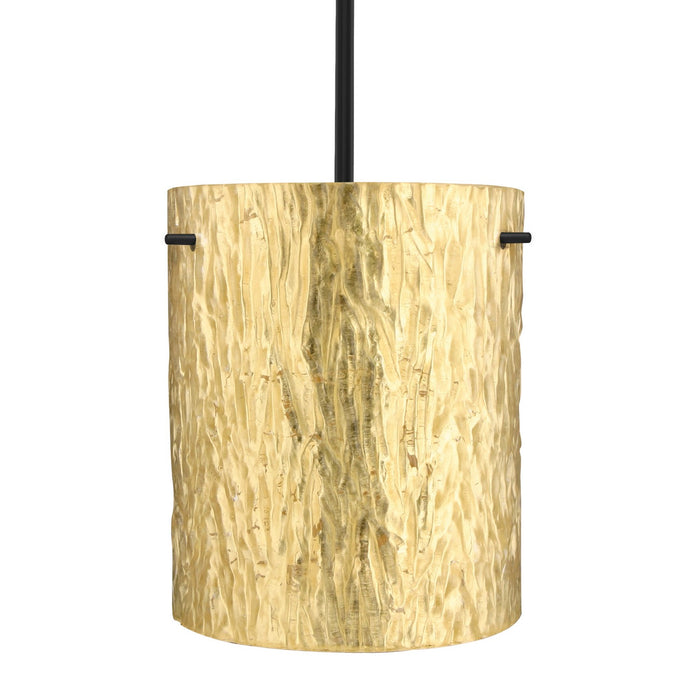 Besa 1TT-4006GS-BK One Light Pendant, Black