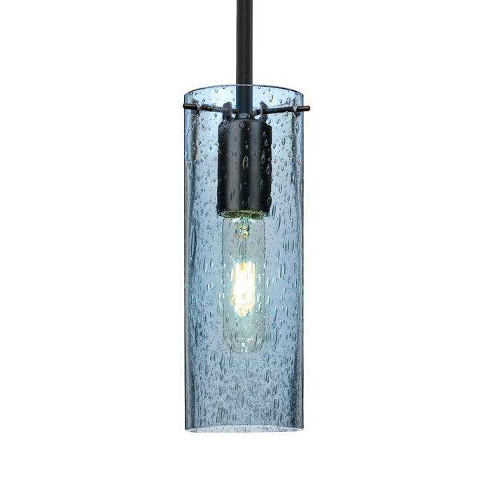 Besa 1TT-JUNI10BL-BK One Light Pendant, Black