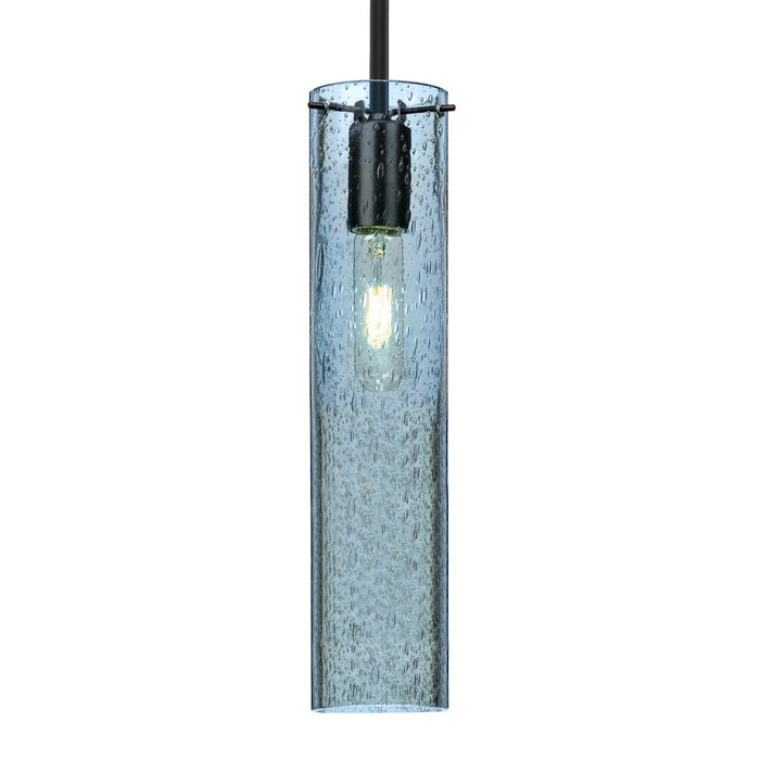 Besa 1TT-JUNI16BL-BK One Light Pendant, Black