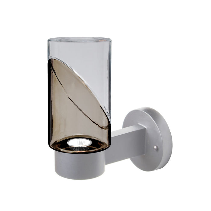 Besa BLINKSM-WALL-LED-SL Outdoor Wall Sconce, Silver