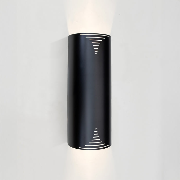 Besa EDGE16-LED-BK Wall Sconce, Black