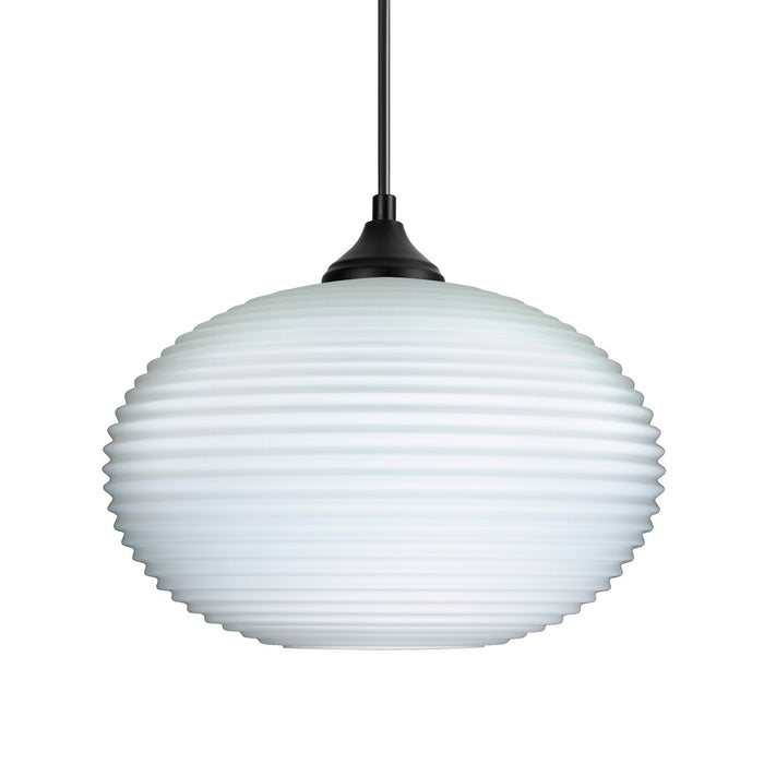 Besa OP-491207-LED-BK Pendant, Black