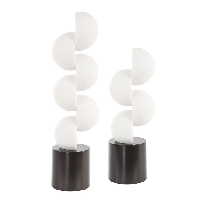 Uttermost 18198 Sculptures Set/2, Dark Bronze