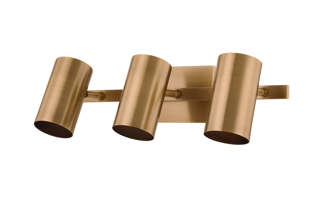 Troy Lighting B1907-PBR Three Light Bath, Patina Brass