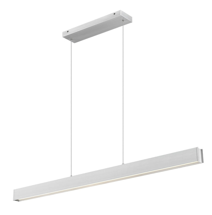 Z-Lite 1016-55L-BN-LED LED Linear Chandelier, Brushed Nickel