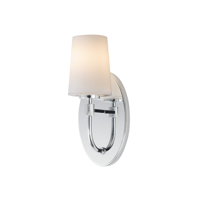 Maxim 12691WTPC One Light Wall Sconce, Polished Chrome