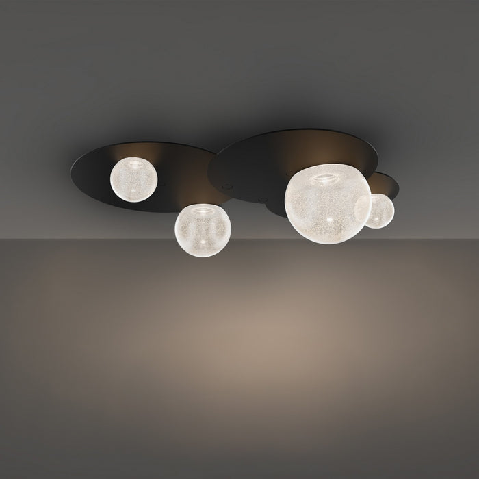 Modern Forms FM-10527-BK LED Flush Mount, Black