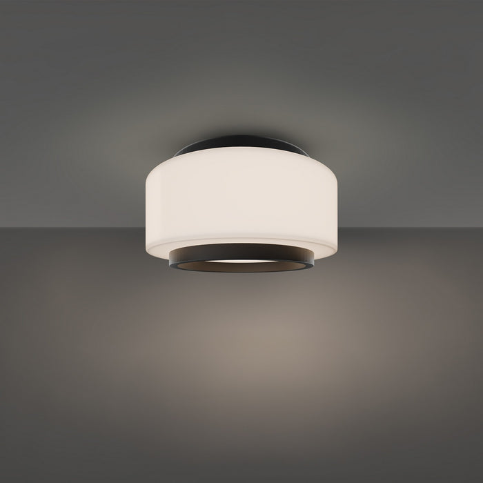 Modern Forms FM-12508-40-BK LED Flush Mount, Black