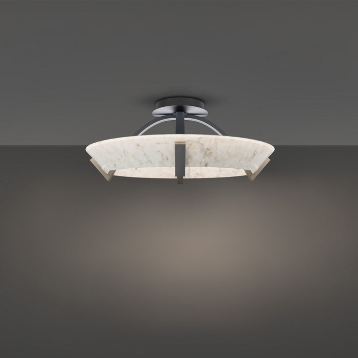 Modern Forms FM-54519-AN LED Flush Mount, Antique Nickel