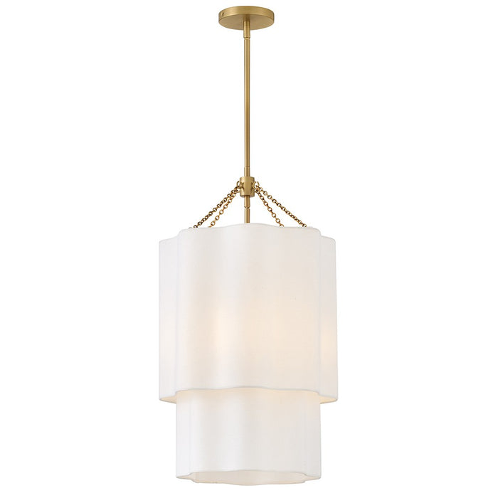 Hinkley 47737LCB LED Pendant, Lacquered Brass